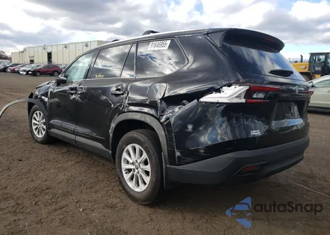 2025 Toyota Grand Highlander Le z USA, uszkodzony, nr VIN 5TDAAAA58SS030137